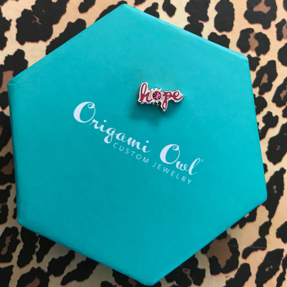 5 for $19 Origami Owl Hope Retired Charm 2F - Picture 2 of 3